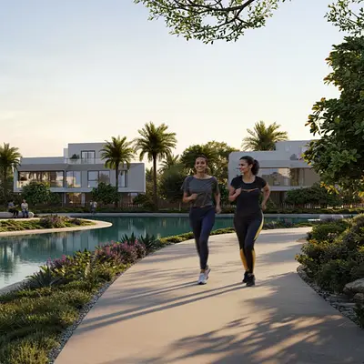 Outdoor Tracks for Jogging and Cycling